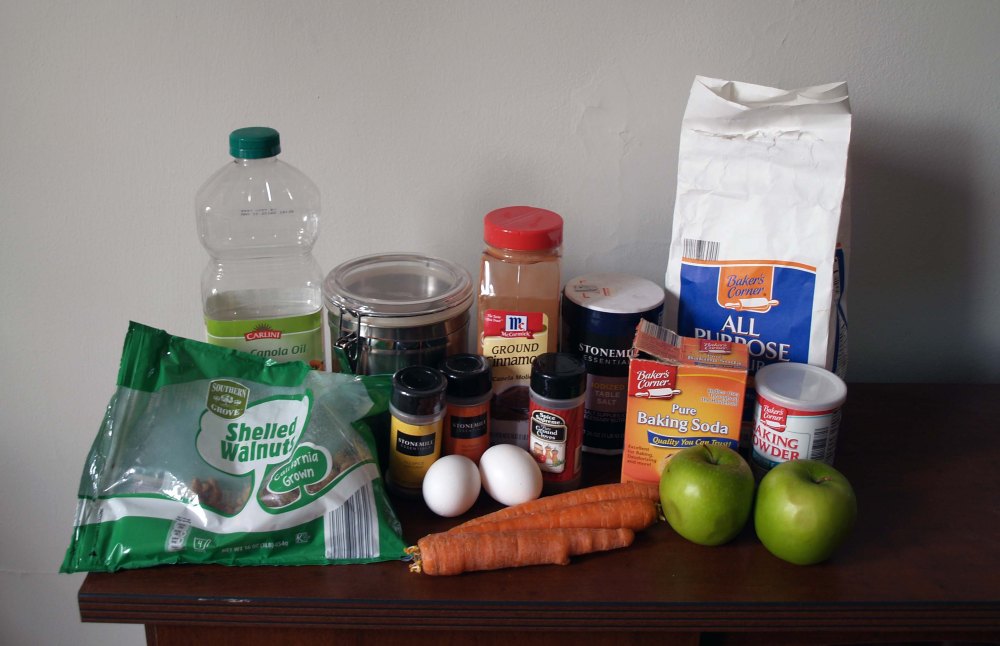 carrot cupcake ingredients