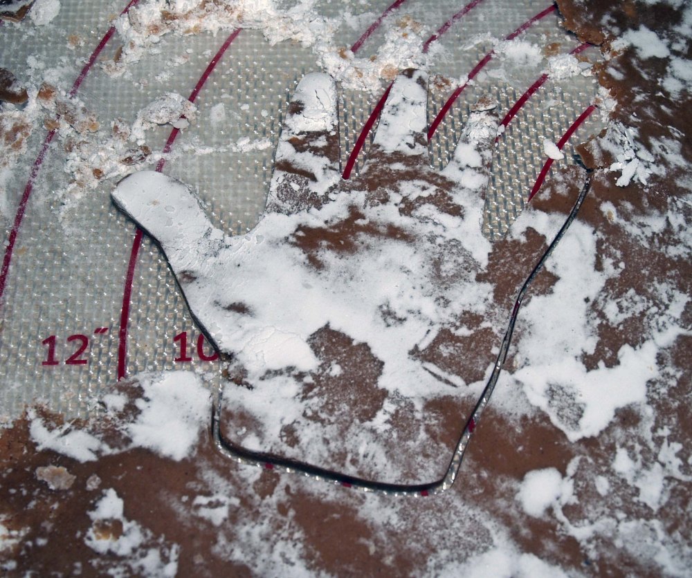 cutout before baking