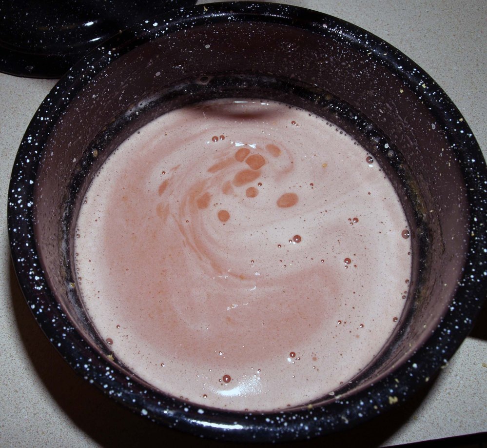 Pomegranate Lemon Curd Mixture