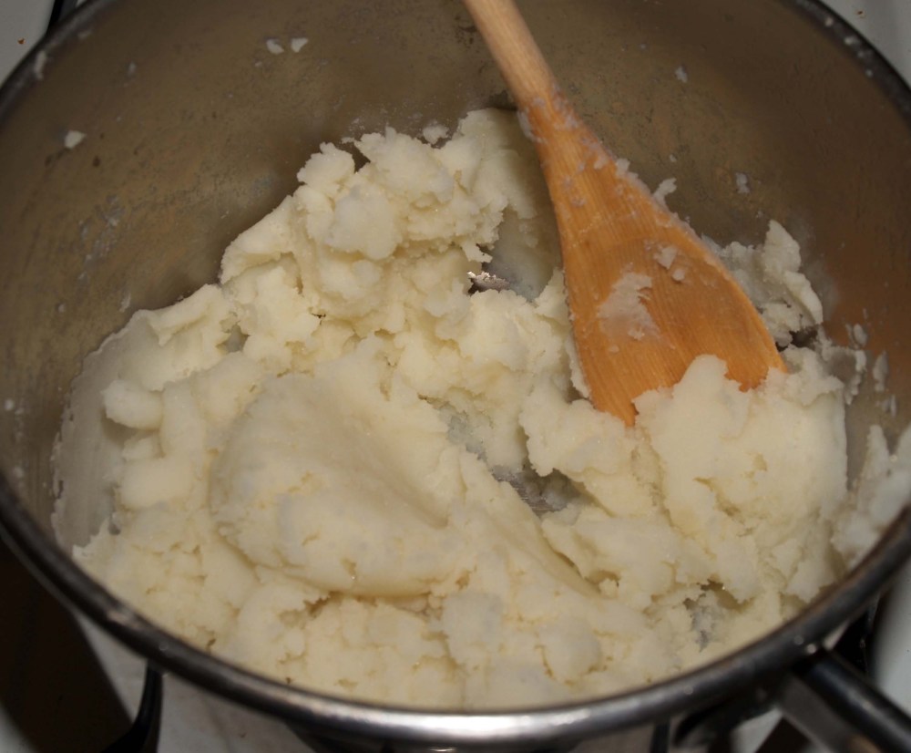 mashed potatoes