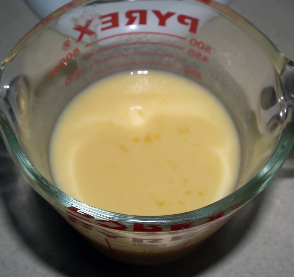 pudding mixture