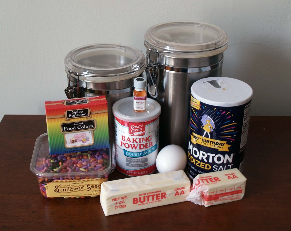 watermelon cookie ingredients