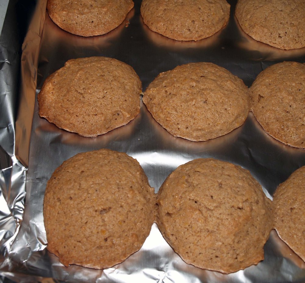 cookies right out of the oven