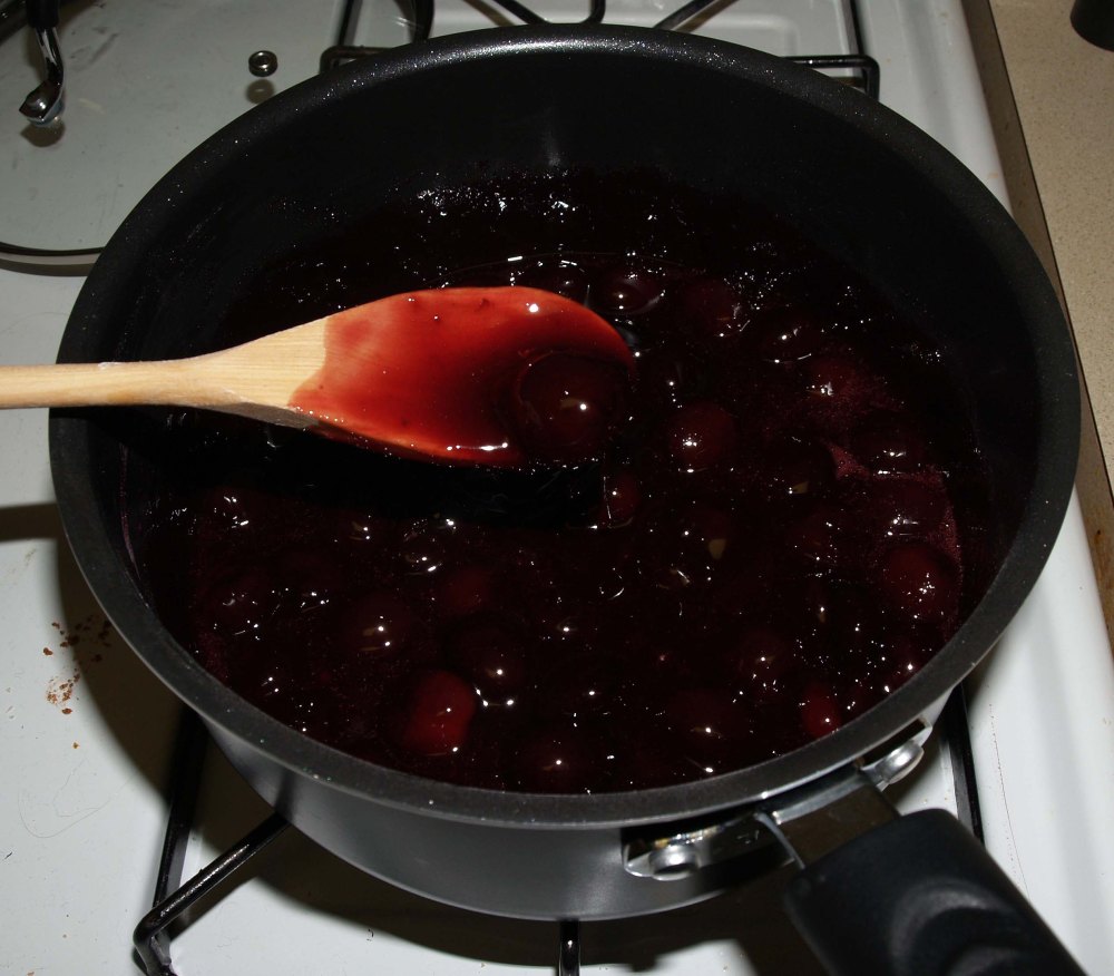 finished cherry filling