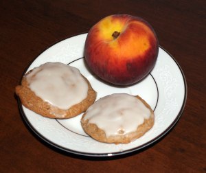 summer peach cookies