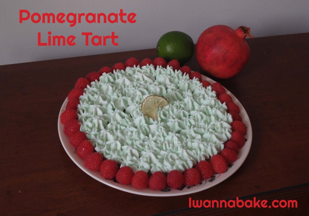 Pomegranate Lime Tart