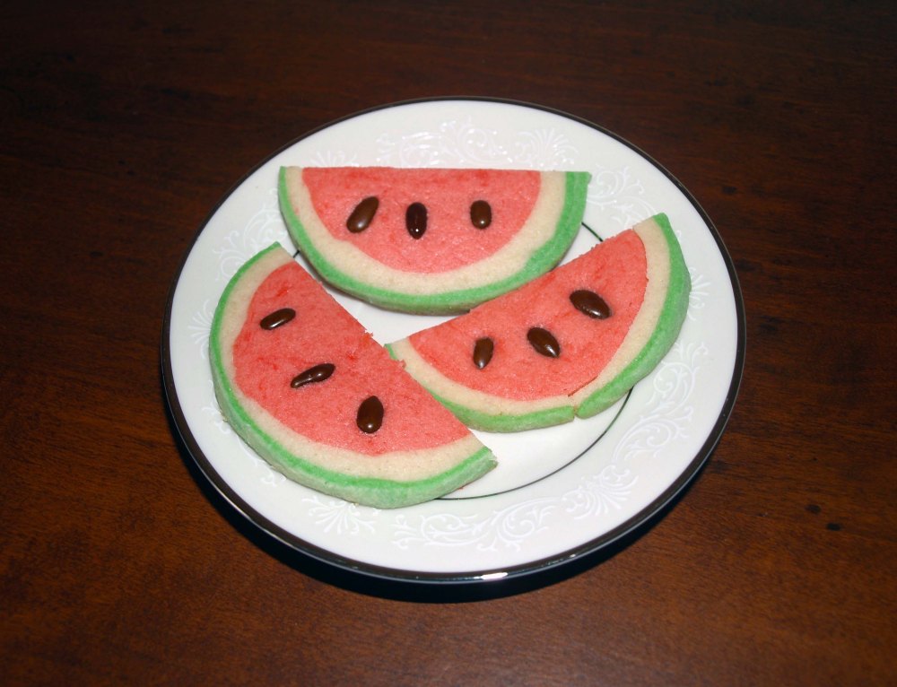 watermelon cookies