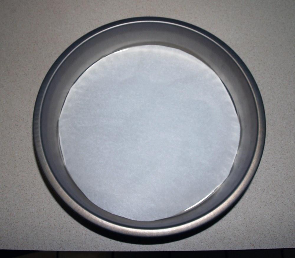 lined cake pan