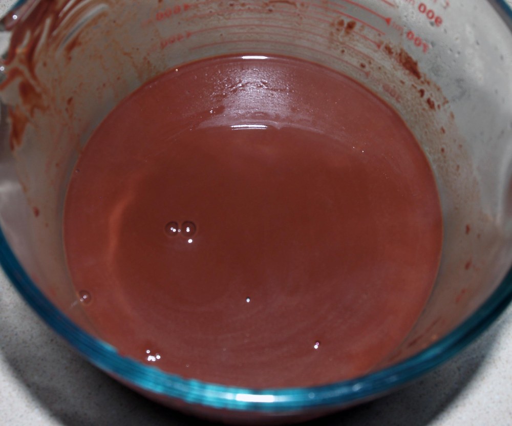 liquid chocolate