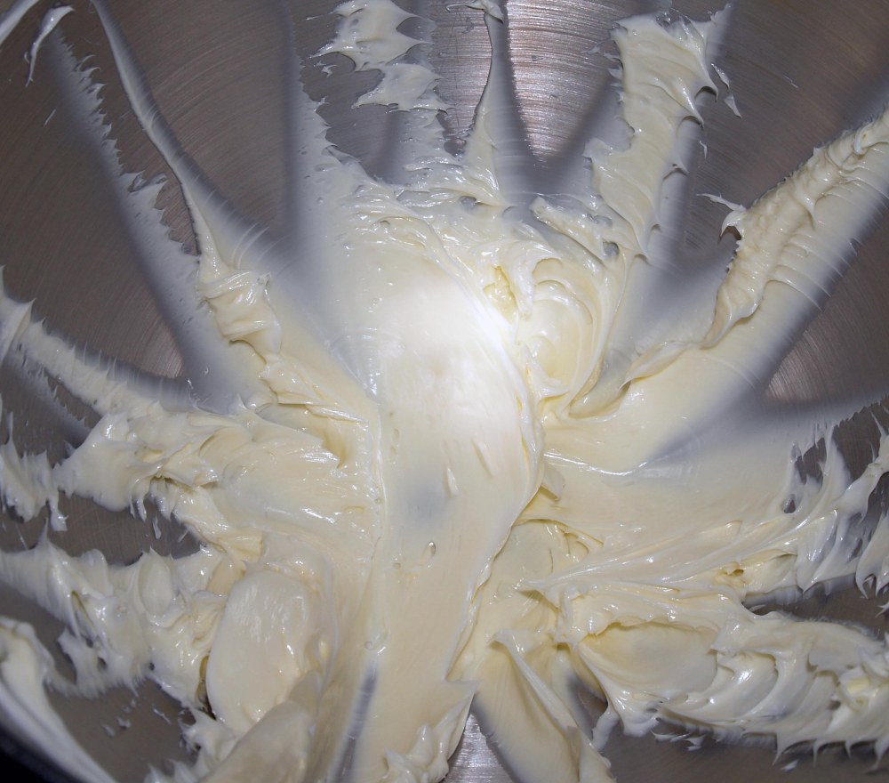 beaten butter