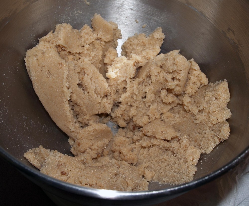 butter and sugar mixture