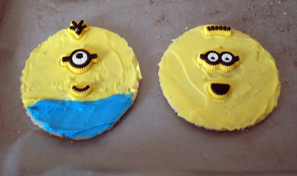 large circles with decorations