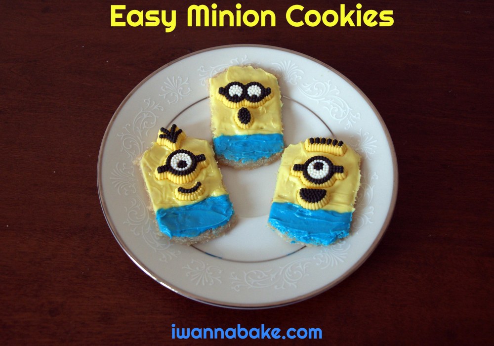 easy minion cookies