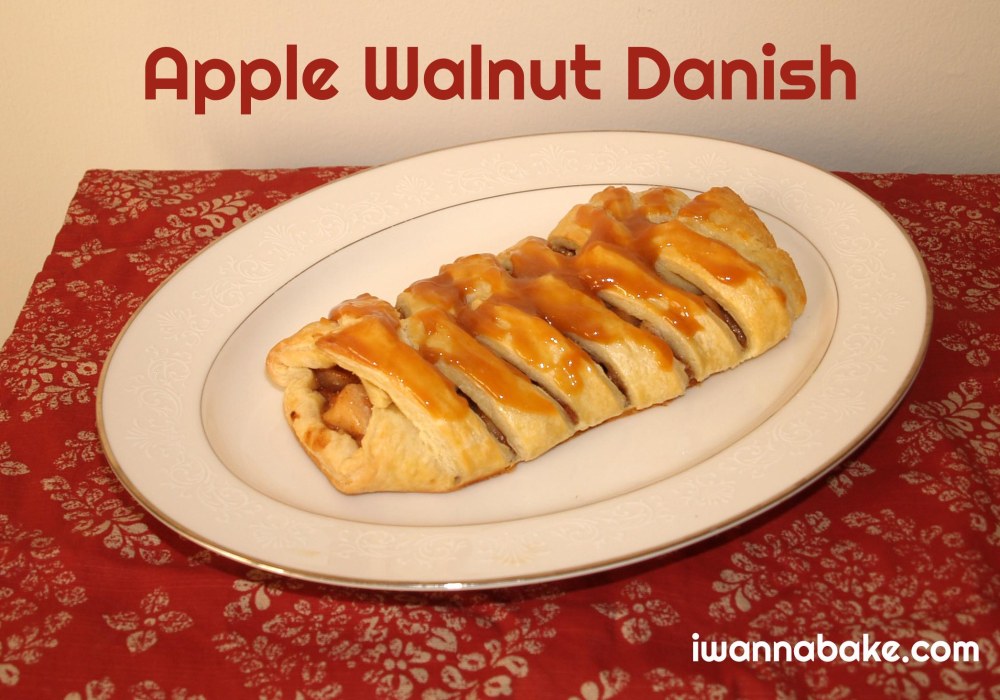 apple walnut danish