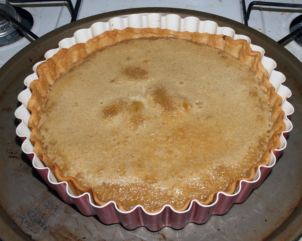 baked cinnamon tart
