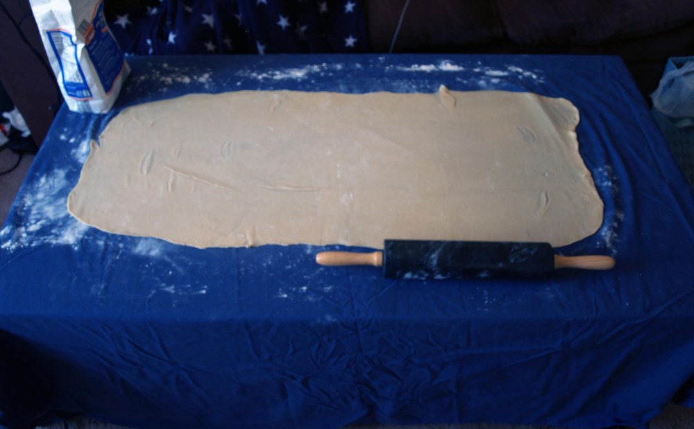 povitica dough sheet