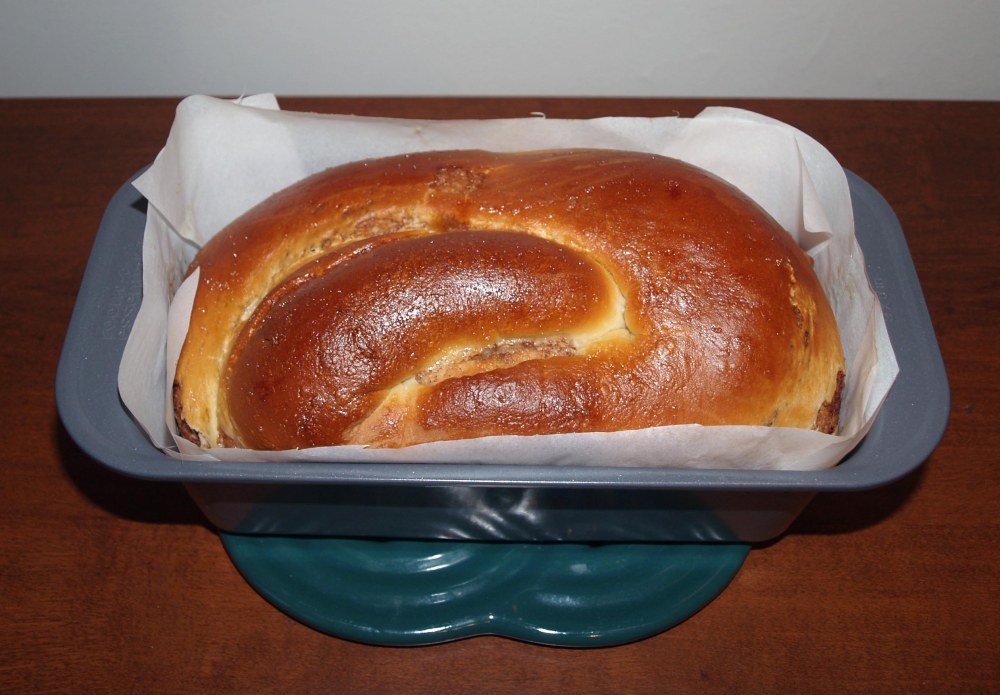 baked povitica loaf