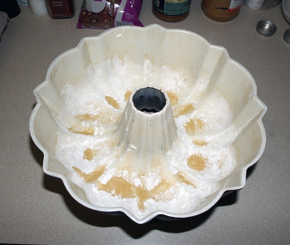 Prepared Bundt Pan