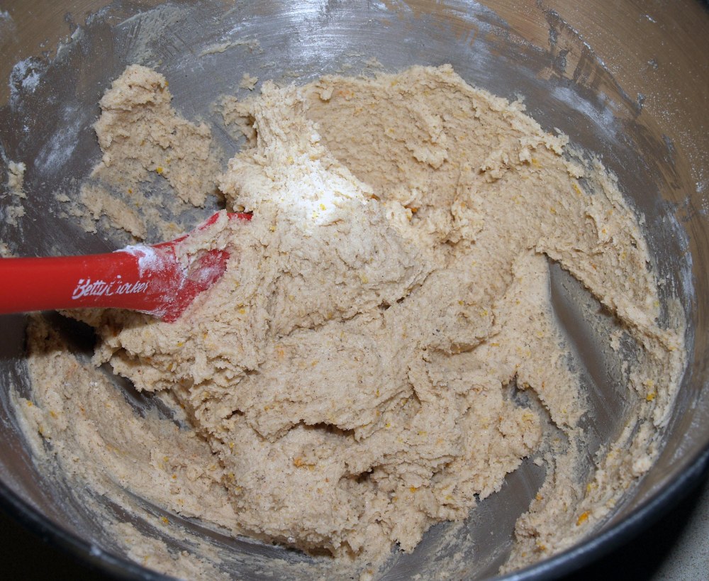 cranberry wassail cookie dough