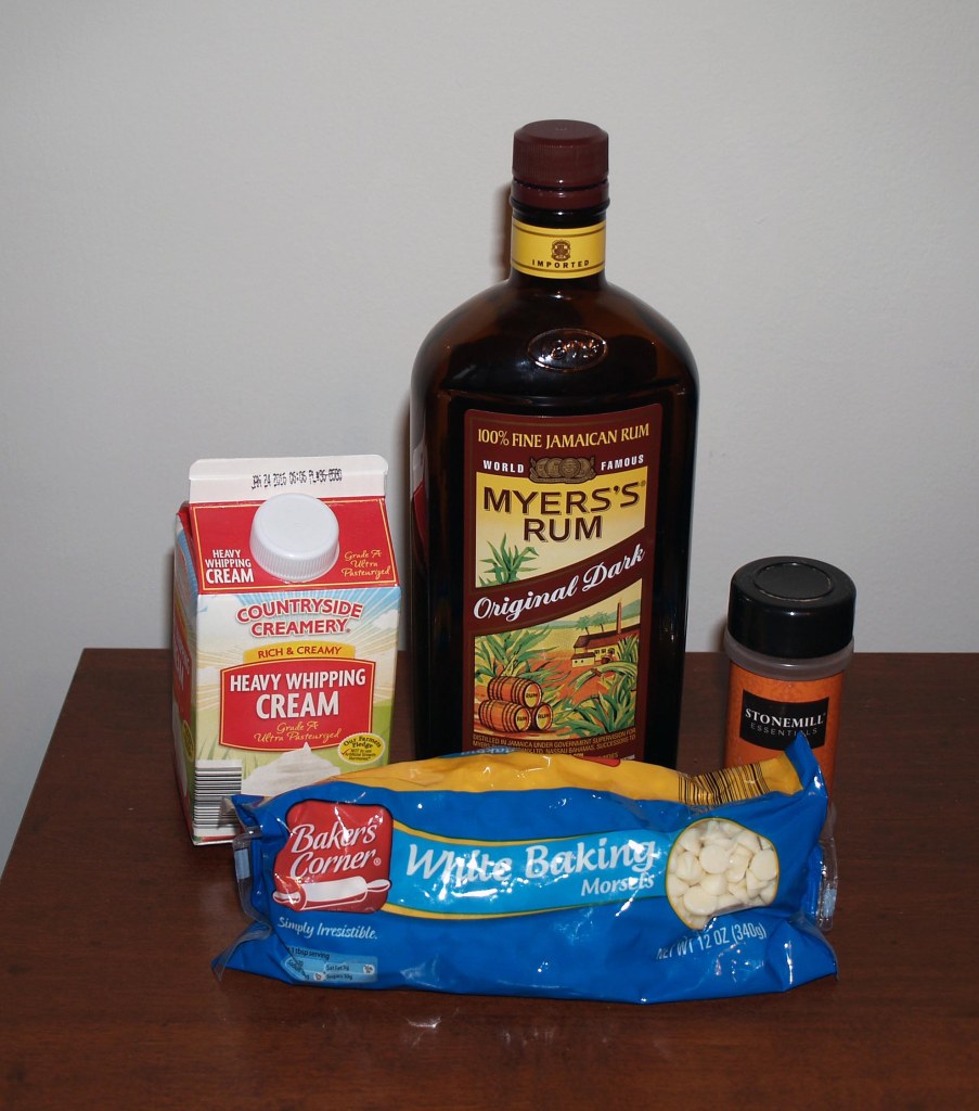 eggnog ganache ingredients