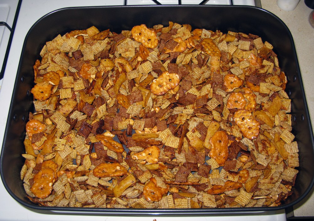 6 Buffalo Chex Mix