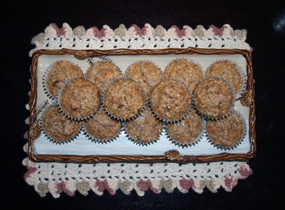 Grapefruit Oatnut Muffins