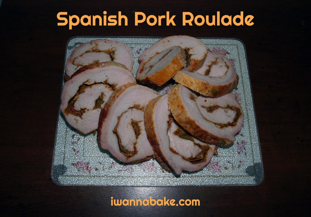 Spanish Pork Roulade