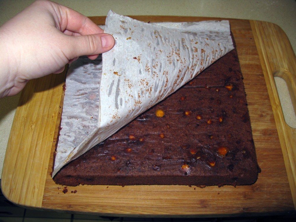 Removing Parchment Paper