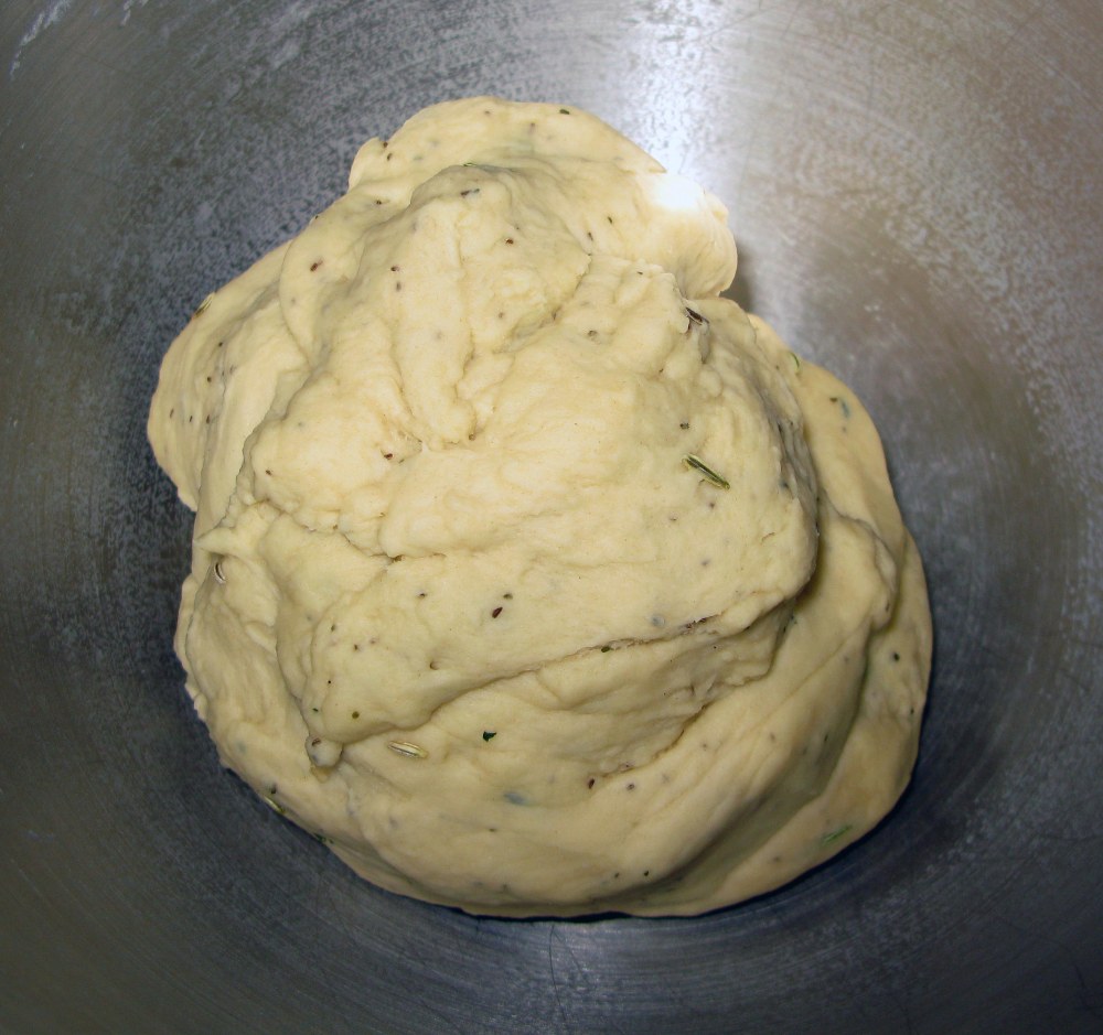 Pesto Pinwheel Dough Ball