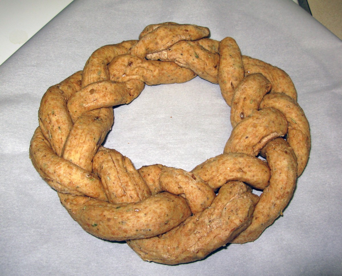 Braided Dough Ring