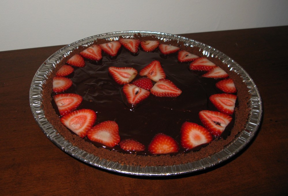 Chocolate Strawberry Pie