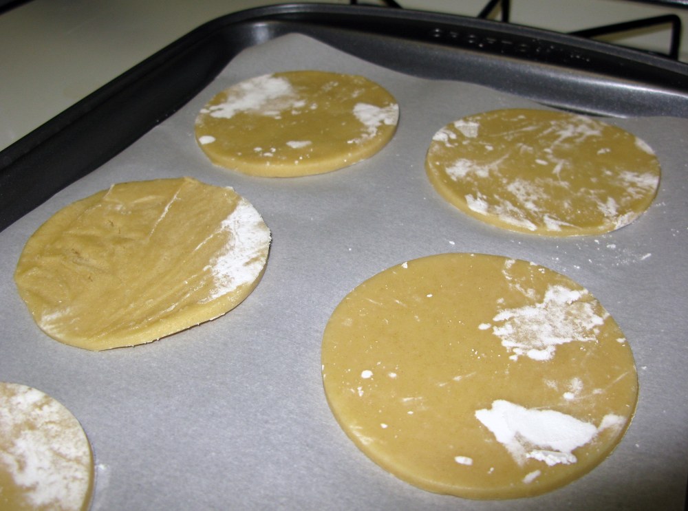 Hamantaschen Dough Circles