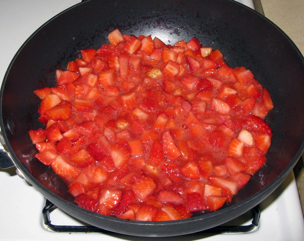 Strawberries Beginning to Break Down