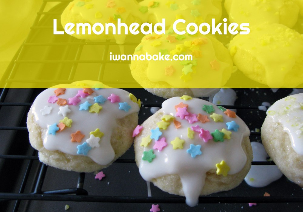 Lemonhead Cookies
