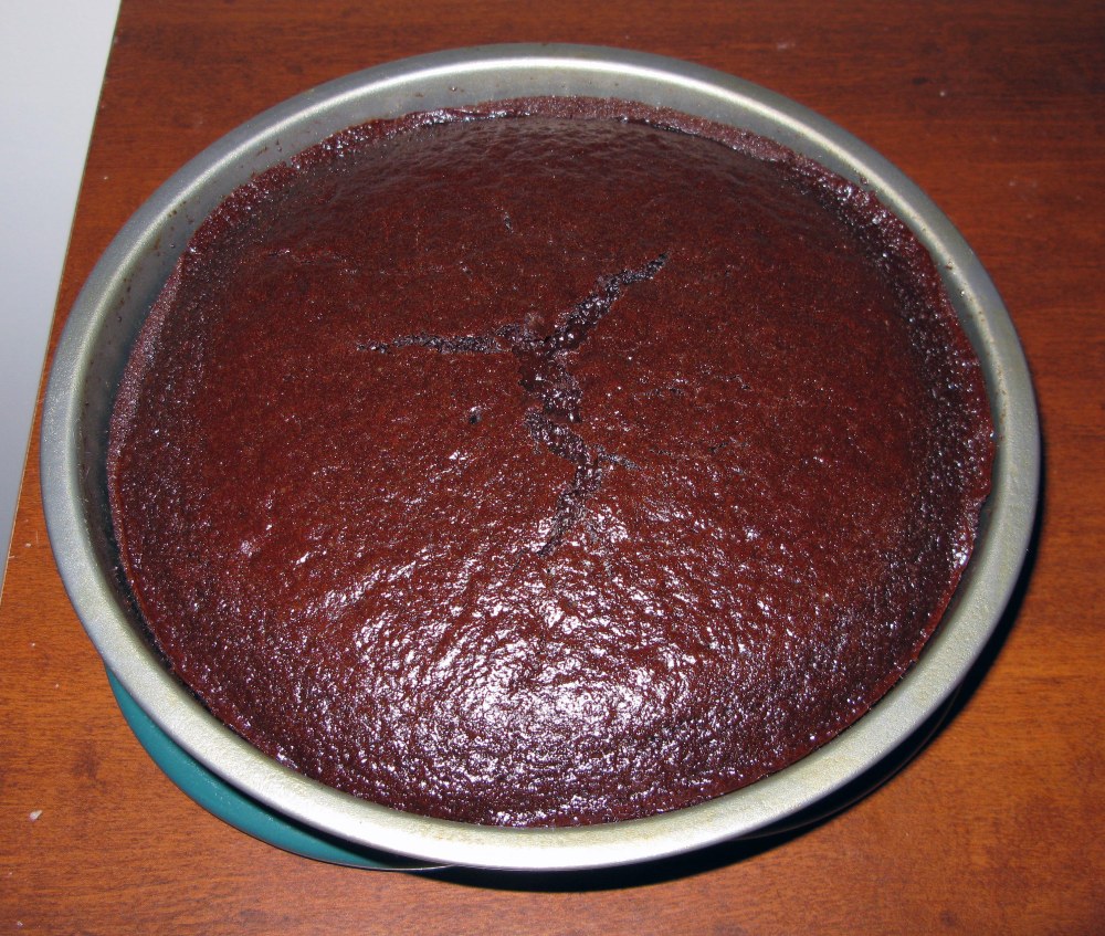 Baked Cinnamon Chocolate Cake