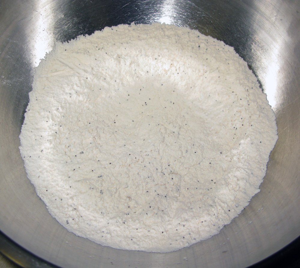Lemon Poppy Seed Muffin Dry Ingredients