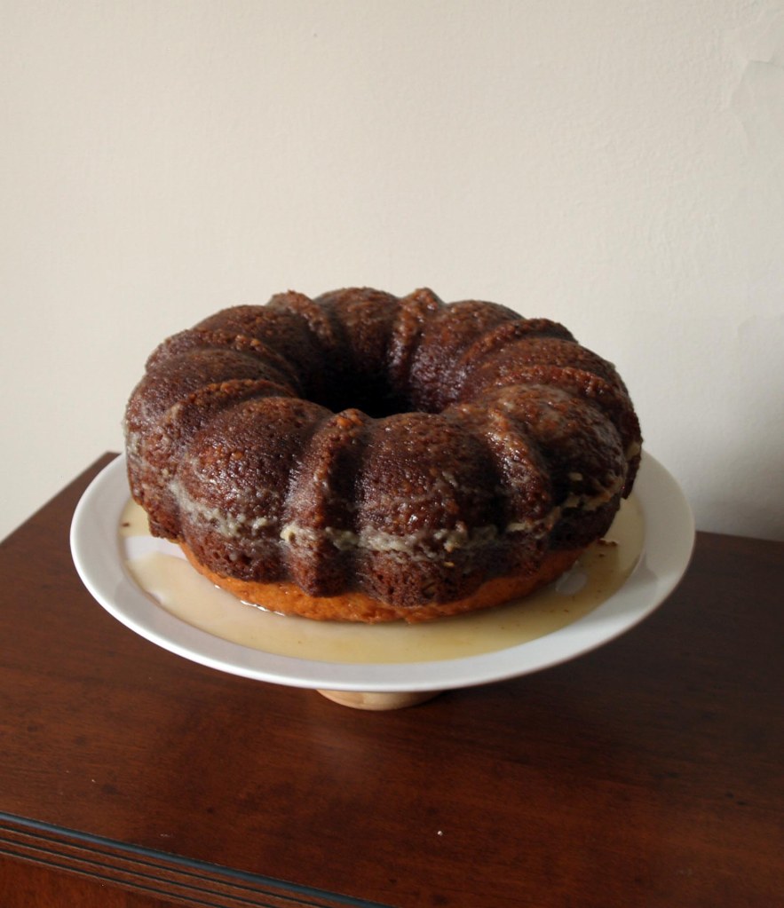 Mint Julep Bundt Cake