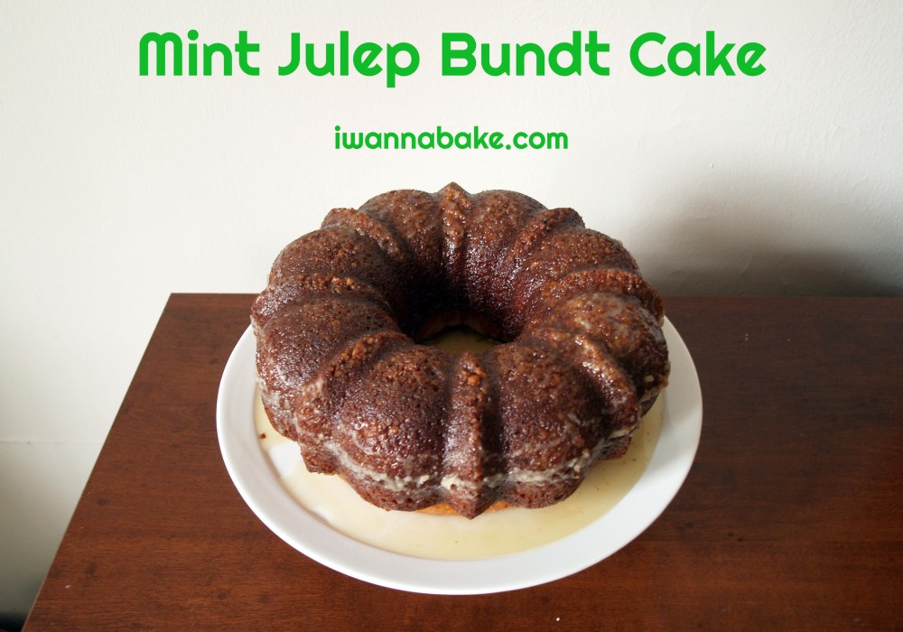 mint julep bundt cake