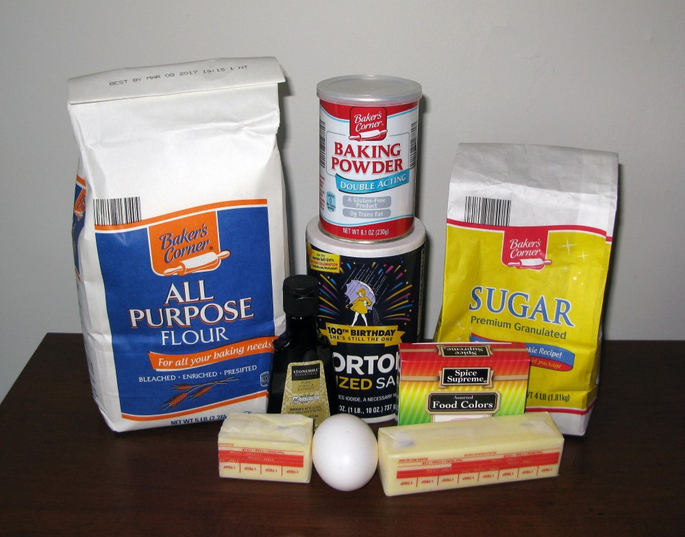 Captain Americas Shield Cookie Ingredients