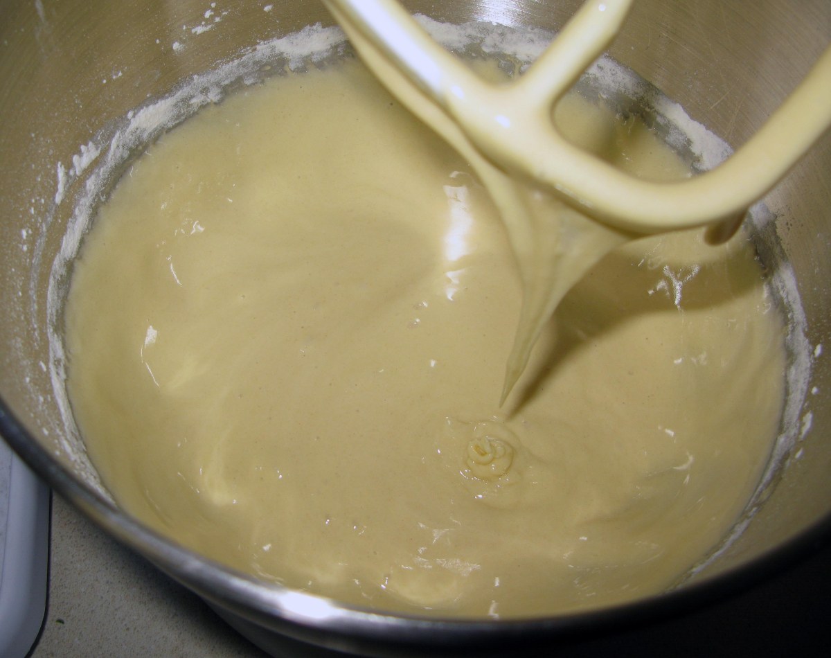 Beaten Eggs Sugar and Flour