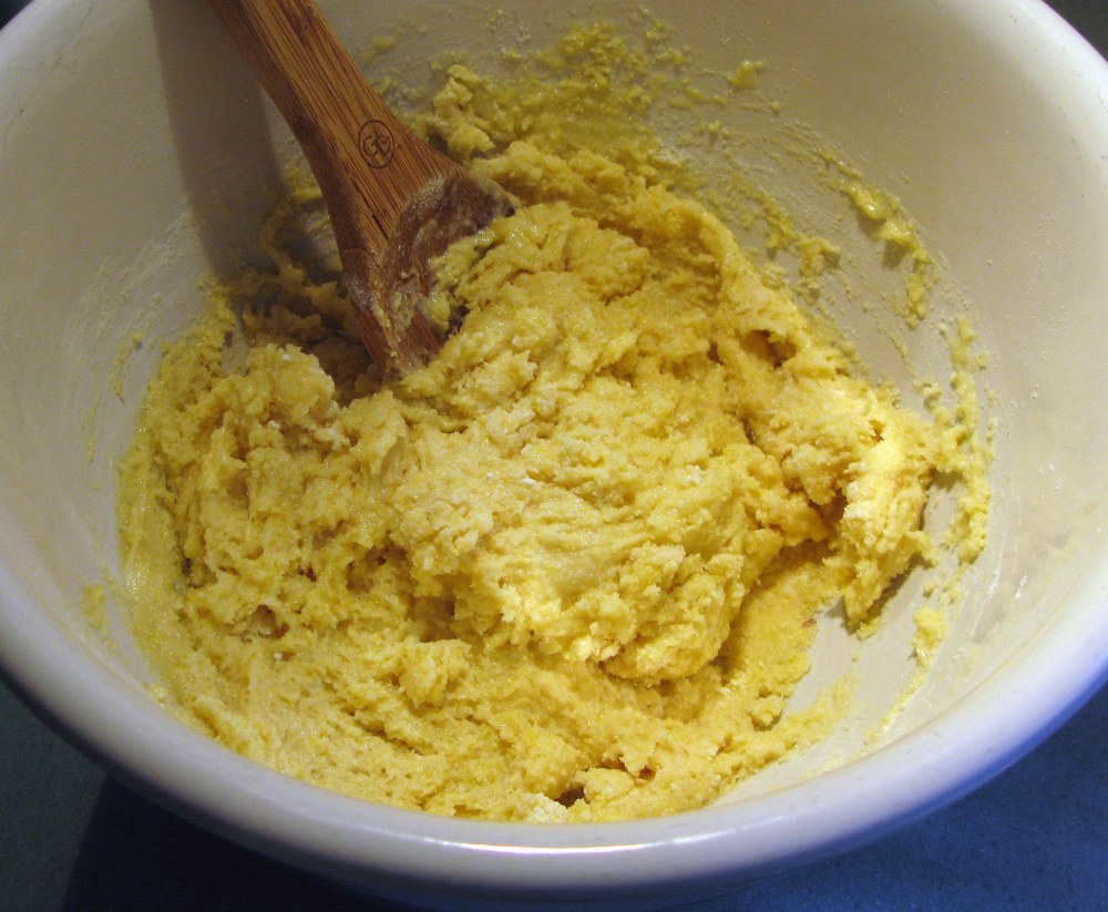 Breakfast Corn Buckle Batter