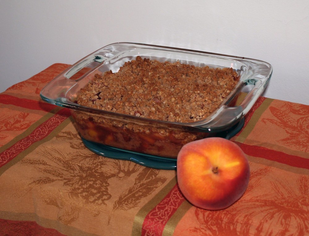 Cherry Peach Crisp