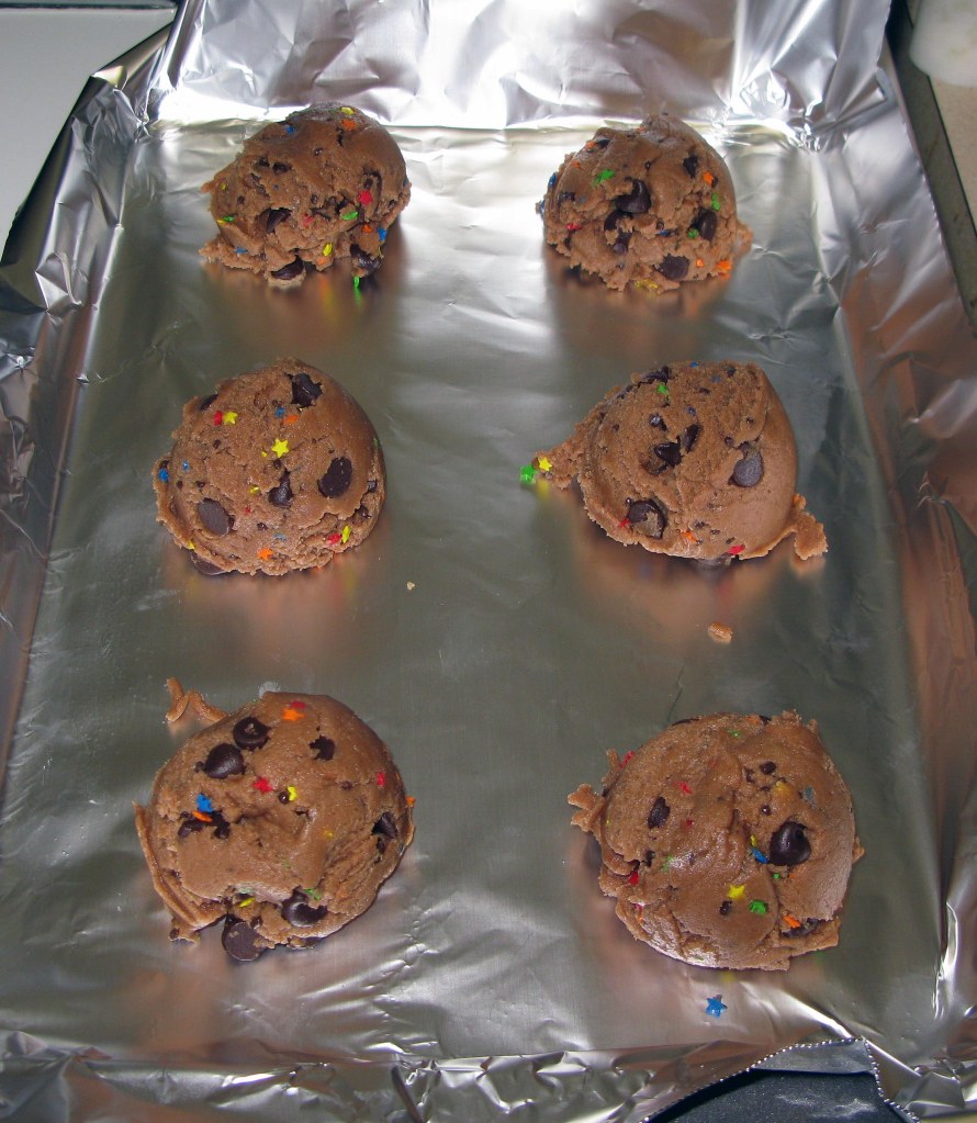 Dough Balls Before Baking