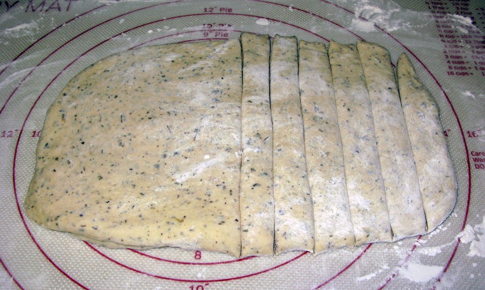 Sliced Dough