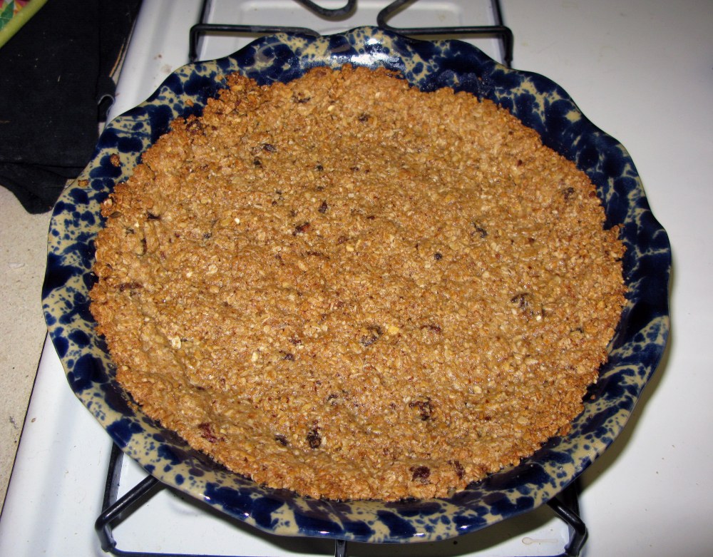 Baked Granola Crust