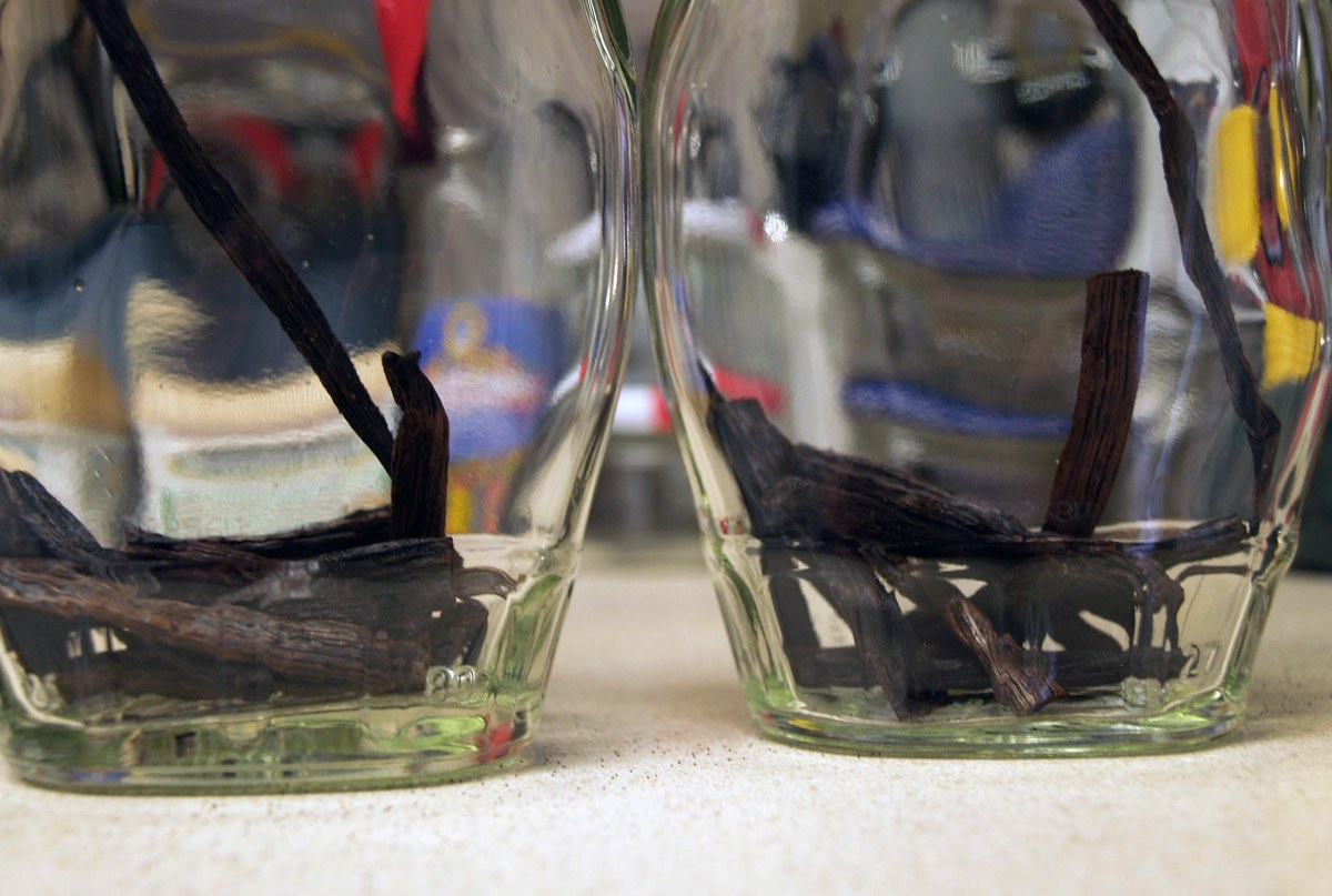 Vanilla Beans in Bottles