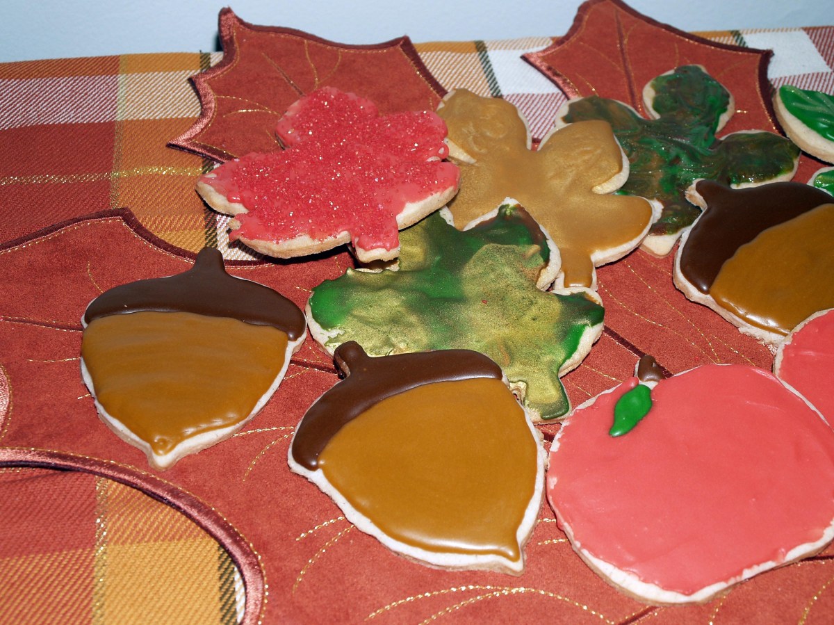 Apple Cider Cutout Cookies