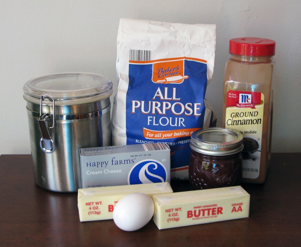 Apple Cider Cutout Cookie Ingredients