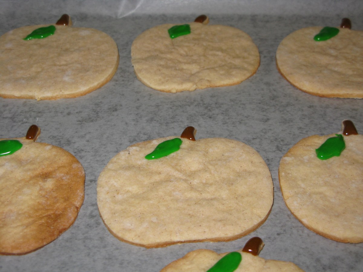 Apple Leaves and Stems