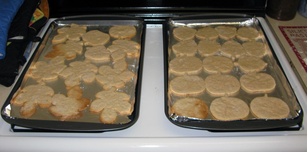 Baked Apple Cider Cutout Cookies